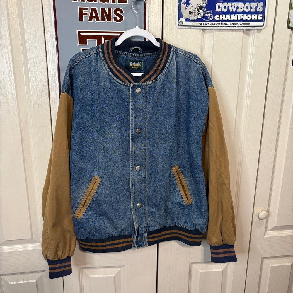 Dunbrooke Blue and Tan Men's Jacket